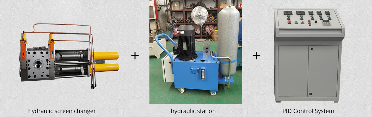 continuous backflush hydraulic screen changer